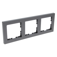 Q-Link S-Line Afdekraam | 3-voudig | Zwart - 66.097.24