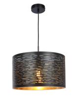 Globo Zwarte hanglampTunno Ø 38cm - 15342