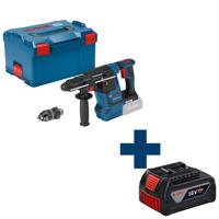 Bosch Professional GBH 18V-26 F Accu Combihamer 18V Basic Body + GDE 18V-16 stofafzuigsysteem - 061191000K