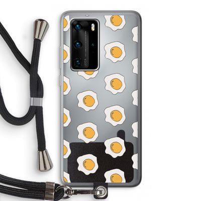 Bacon to my eggs #1: Huawei P40 Pro Transparant Hoesje met koord