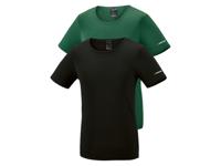 PARKSIDE 2 heren T-shirts (Zwart/groen, XXL)