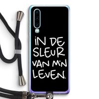 De Sleur: Huawei P30 Transparant Hoesje met koord