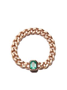 Roxanne First bague en or 18ct ornée d'émeraude