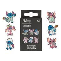 Disney by Loungefly Enamel Pins Blind Box Stitch and Angel Display (12)