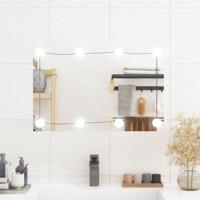 VidaXL Wandspiegel met led's rechthoekig 40x60 cm glas
