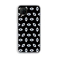 Eyes pattern: Huawei P40 Lite Transparant Hoesje Eyes pattern: Huawei P40 Lite Transparant Hoesje