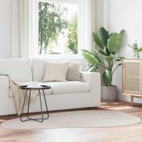 VidaXL Vloerkleden huarte zand 140 x 200 cm polyester