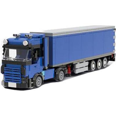 BRIXIES Plus LKW mit Auflieger / Truck with Trailer Constructieset