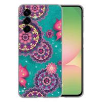 TPU Hoesje Samsung Galaxy A56 - Cirkels en Vlinders Backcover TPU Hoesje Samsung Galaxy A56 - Cirkels en Vlinders Backcover