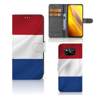 Xiaomi Poco X3 | Poco X3 Pro | Bookstyle Case | Nederlandse Vlag