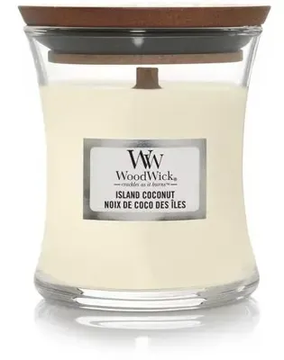 WoodWick mini candle island coconut