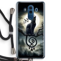 Moonlight Companions: Huawei Mate 10 Pro Transparant Hoesje met koord