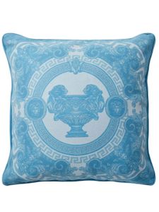 Versace coussin La Coupe Des Dieux en laine mélangée - Bleu