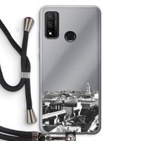 Marrakech Skyline : Huawei P Smart (2020) Transparant Hoesje met koord