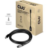 CLUB3D cac-1121 1 m Mini DisplayPort DisplayPort Zwart