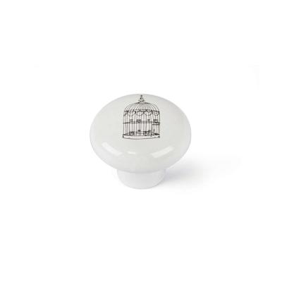 Deurknop Rei e815 Wit Porselein Decoratief Ø 40 x 31 mm 4 Onderdelen