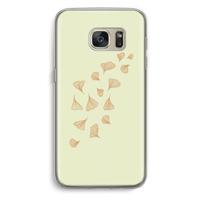 Falling Leaves: Samsung Galaxy S7 Transparant Hoesje