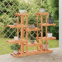 VidaXL Plantenstandaard 110x25x110,5 cm massief vurenhout
