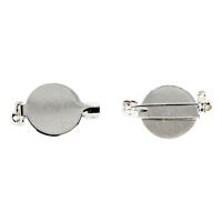 Creativ Company Brochespeld verzilverd 20mm, 10st.