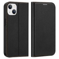 Dux Ducis Skin X2 iPhone 14 Plus Flip Hoesje - Zwart