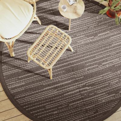 VidaXL Buitenkleed arakil ø200 cm polypropeen bruin