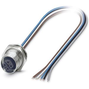 Phoenix Contact 1543676 Sensor/actuator inbouwconnector M12 Aantal polen (sensoren): 5 Bus, inbouw 0.50 m 1 stuk(s)