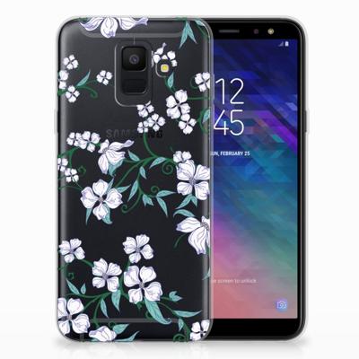 Samsung Galaxy A6 (2018) Uniek | TPU Case | Blossom White