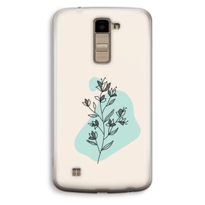 Violets are blue: LG K10 (2016) Transparant Hoesje