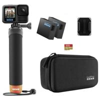 GoPro HERO13 Black Accessory Hard Bundle Actioncam Webcam, GPS, 5.3K, 360°, Bluetooth, WiFi, Touchscreen, Stereo Sound