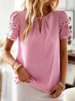 Loose Plain Casual Shirt