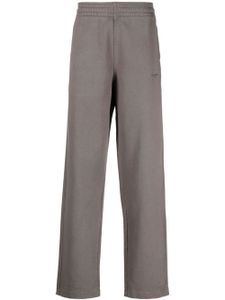 Holzweiler pantalon de jogging à logo imprimé - Gris