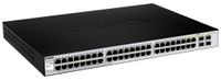 D-Link DGS-1210-48 netwerk-switch Managed L2 Zwart - thumbnail