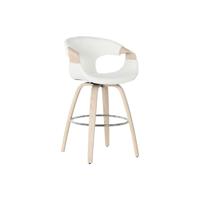 Kruk Home ESPRIT Wit Hout 55,5 x 52,5 x 92,5 cm