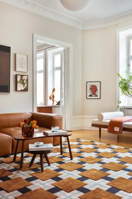 Layered - Vloerkleed Evelina Kroon Ochre Fields Wool Rug - 180x270 cm