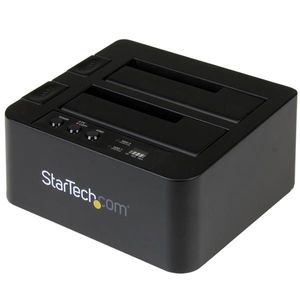 StarTech.com USB 3.1 (10Gbps) Standalone Duplicator Dock voor 2.5" & 3.5" SATA SSD/HDD schijven met Fast-Speed Duplication tot 28GB/min