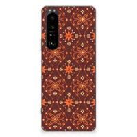 Sony Xperia 1 III | TPU bumper | Batik Brown