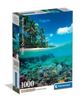 Clementoni puzzel 1000 stuks zomer paradijs compact | 2 stuks