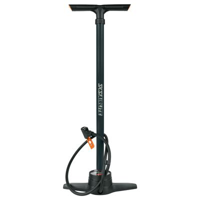 Sks airlite 10.0 hoge druk fietspomp / vloerpomp 10 bar multi dv/sv/av dark green