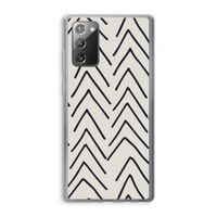 Marrakech Arrows: Samsung Galaxy Note 20 / Note 20 5G Transparant Hoesje