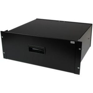 StarTech.com 4U Opberglade voor 19 inch Serverracks Serverkasten Zwart Staal