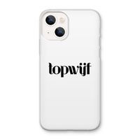 Topwijf Wit: iPhone 13 mini Transparant Hoesje Topwijf Wit: iPhone 13 mini Transparant Hoesje