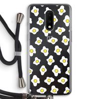 Spiegeleitjes: OnePlus 7 Transparant Hoesje met koord Spiegeleitjes: OnePlus 7 Transparant Hoesje met koord