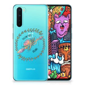 OnePlus Nord Telefoonhoesje met Naam Boho Dreams