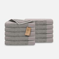 Walra Remade Cotton Handdoeken 70 x 140 cm - 550 gr/m² - Taupe - 10 stuks