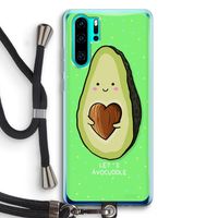 Avocuddle: Huawei P30 Pro Transparant Hoesje met koord