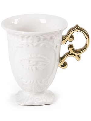 Seletti lot de deux tasses embossées Wares - Blanc