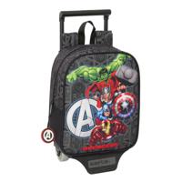 Schoolrugzak met Wielen The Avengers Vendetta Zwart 22 x 27 x 10 cm