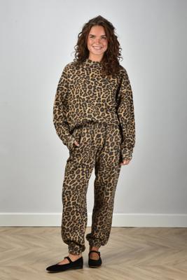 Anine Bing broek Karter A-03-11738-MTL59 leopard