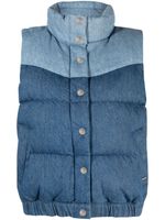 Levi's gilet matelassé Rayla en jean - Bleu - thumbnail