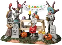 Lemax day of the dead party tafereel Spooky Town 2022 Lemax day of the dead party tafereel Spooky Town 2022